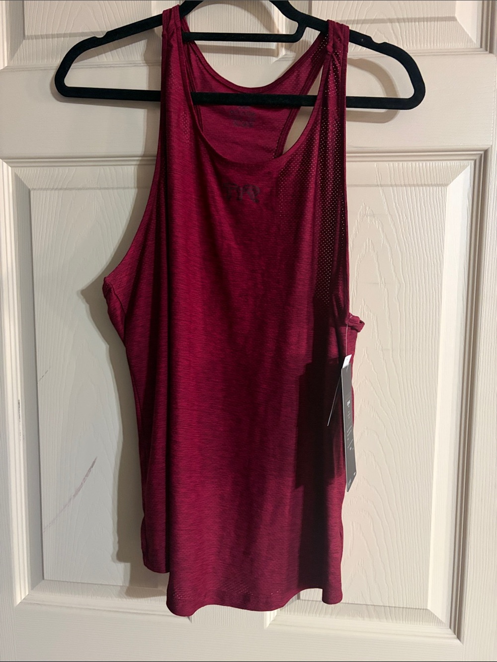 TYR Women’s Sleeveless Athletic Tank Top - Burgundy
